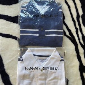 New Banana Republic men’s polo shirt